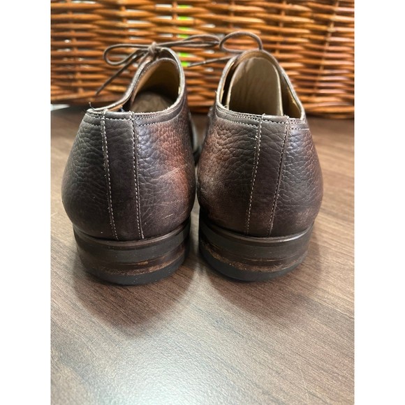 Magnanni Brown pebbled  oxfords sz 10M - Picture 6 of 7